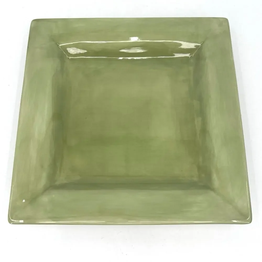 Pottery Barn Sausalito Sage Green serving dinning dish